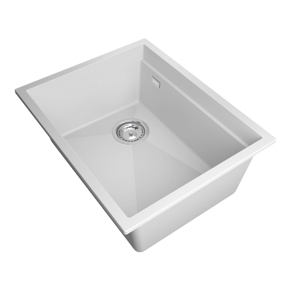 Кухонная мойка Rivelato LINO LN-554-L, иней от магазина Vanna-Vanna.ru!