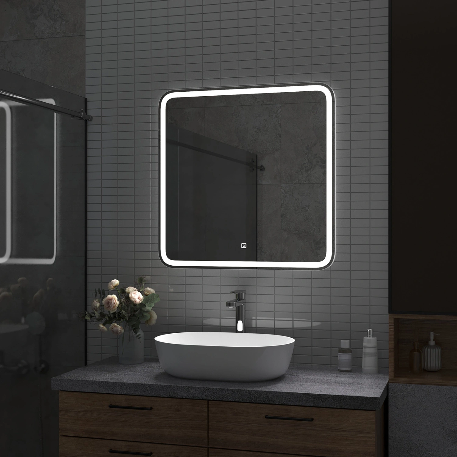 Зеркало Misty Капелла 700x700 от магазина Vanna-Vanna.ru!