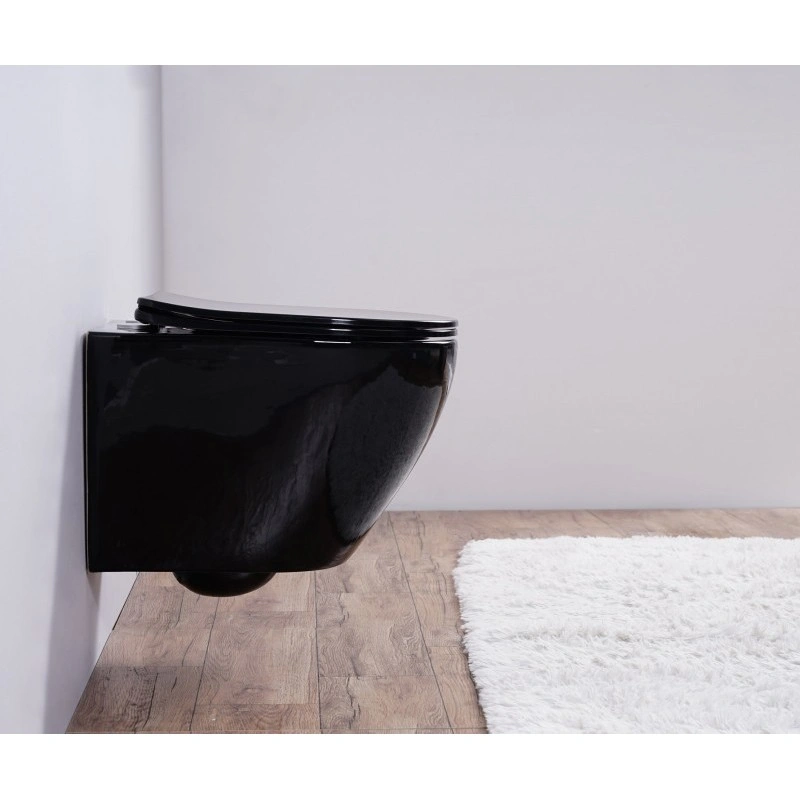 Унитаз подвесной Esbano AZALEA (Black) 480x365x360 от магазина Vanna-Vanna.ru!