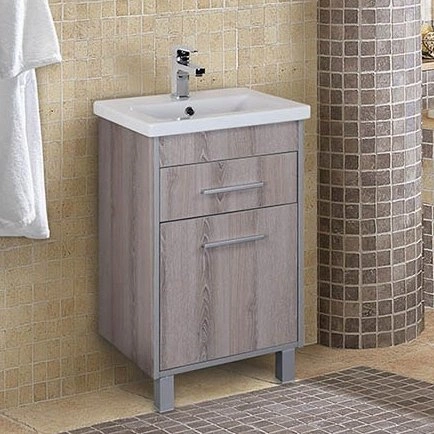 Мебель для ванной Onika Натали 50.12 комплект, напольный, ясень таормина от магазина Vanna-Vanna.ru!