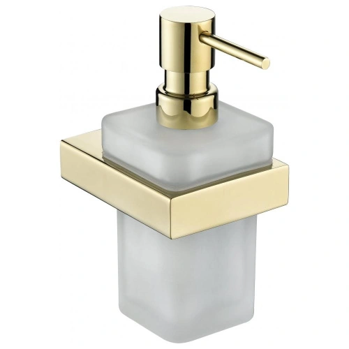 Дозатор жидкого мыла Grocenberg AC0028GO, золото от магазина Vanna-Vanna.ru!