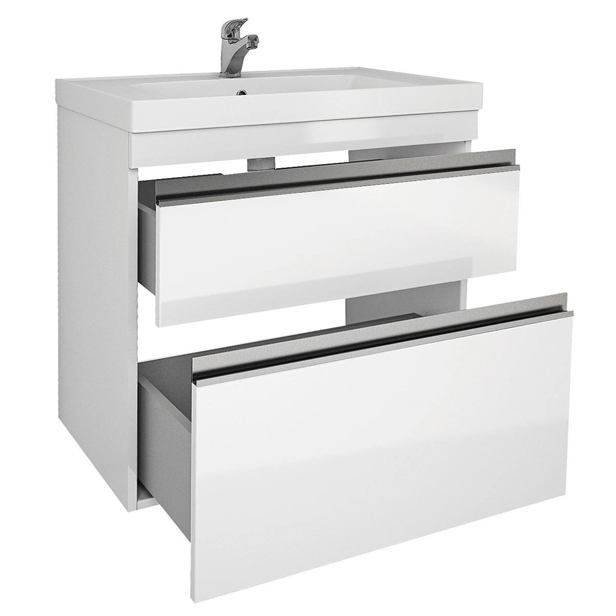 Тумба с раковиной напольная Dreja Grace Plus 70 см, белый от магазина Vanna-Vanna.ru!