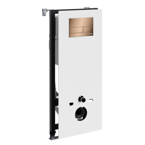 Инсталляция WasserKraft Abens 20TLT.010.ME.WH.RG04 для подвесного унитаза, с кнопкой от магазина Vanna-Vanna.ru!