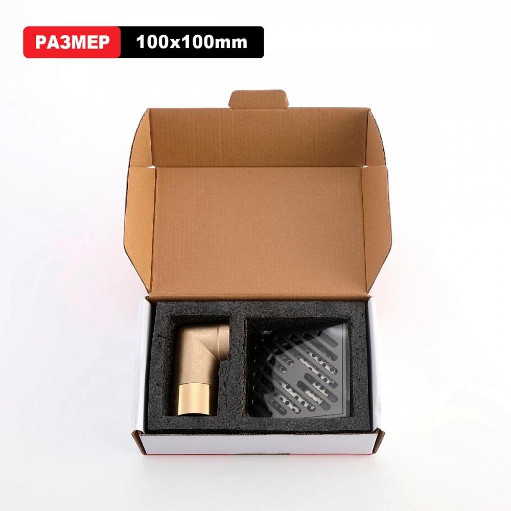 Душевой трап Raglo R606.10.09, графит от магазина Vanna-Vanna.ru!