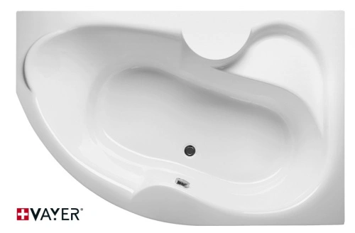 Ванна акриловая Vayer Azalia 160х105 R правая