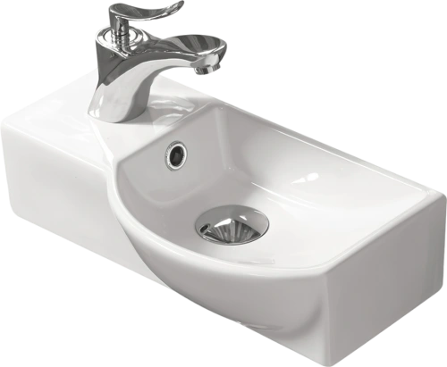 Раковина SantiLine SL-2011R накладная, белый от магазина Vanna-Vanna.ru!