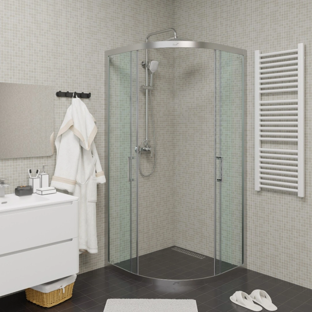 Душевой уголок Ceruttispa VIVA90 N без поддона (90x90x195) от магазина Vanna-Vanna.ru!