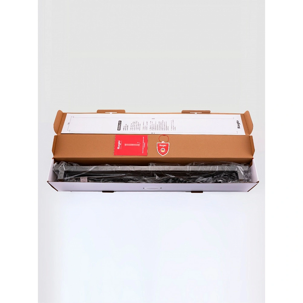 Полотенцесушитель электрический RAGLO R350.17.09 сенсорный с терморегулятором, графит от магазина Vanna-Vanna.ru!