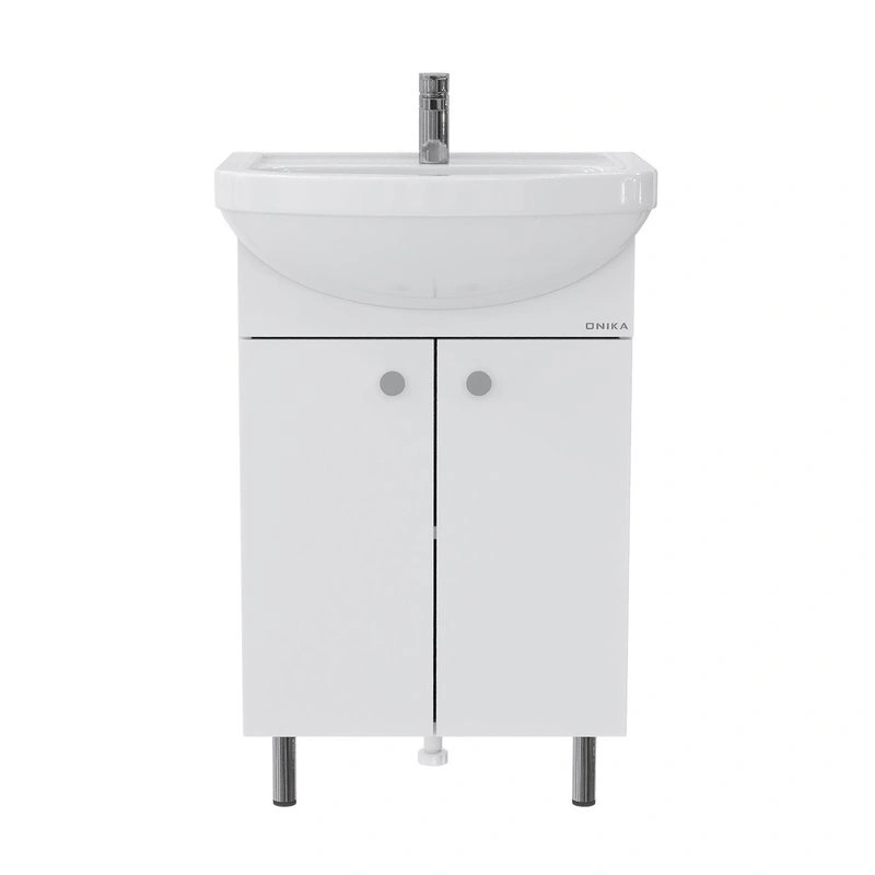 Мебель для ванной Onika Крит 52.10 комплект, разобранный, напольный, белый