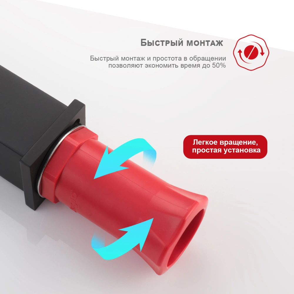 Смеситель для раковины Raglo R01.10.06, черный от магазина Vanna-Vanna.ru!