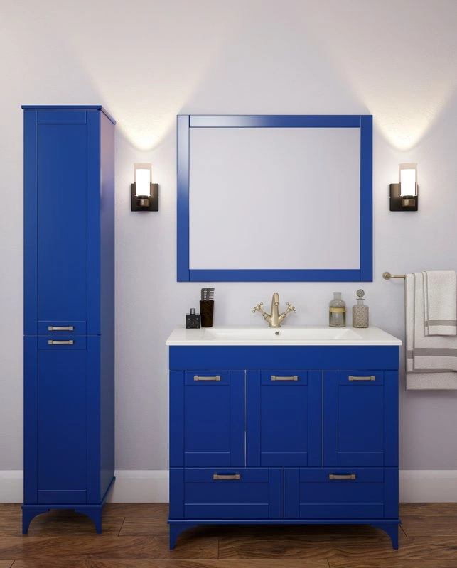 Зеркало Sanflor Ванесса 95 индиго от магазина Vanna-Vanna.ru!