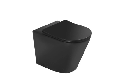 Унитаз SantiLine SL-5020MB подвесной, черный матовый от магазина Vanna-Vanna.ru!