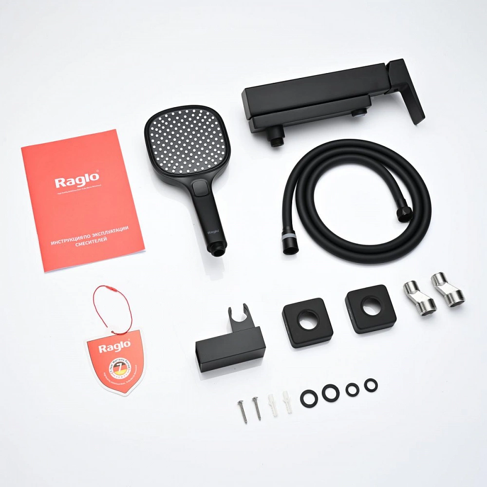 Смеситель для ванны Raglo R30.30.06, черный от магазина Vanna-Vanna.ru!