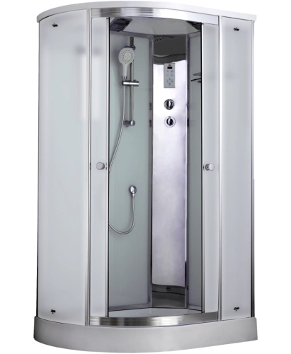 Душевая кабина Timo Comfort T-8802R Fabric Glass 120*85*220+турецкая баня хамам+стульчик прозрачный от магазина Vanna-Vanna.ru!