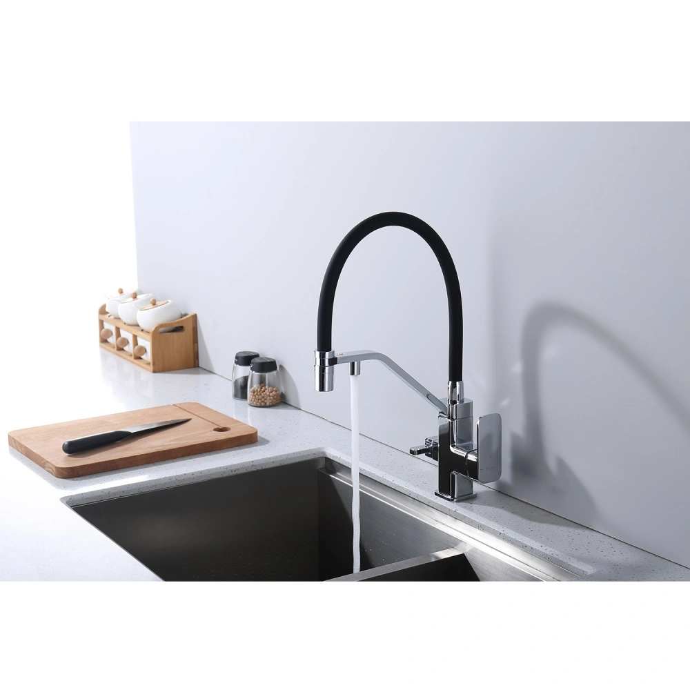 Смеситель для кухни с подключением фильтра Raglo R85.62, хром