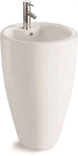 Раковина SantiLine SL-4002 напольная, белая от магазина Vanna-Vanna.ru!