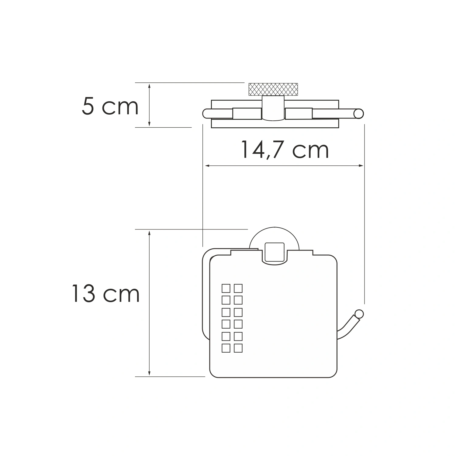 Держатель туалетной бумаги WasserKraft Tauber K-64425 никель от магазина Vanna-Vanna.ru!