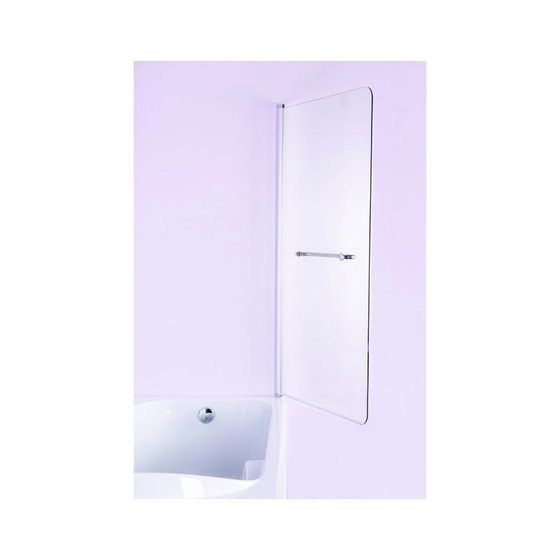 Стеклянная шторка Esbano ES-1480 800х1400 профиль хром от магазина Vanna-Vanna.ru!