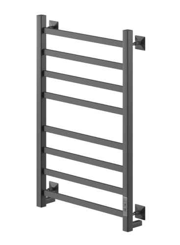 Полотенцесушитель электрический Veconi Barro-A B8050B-A 500х800, черный от магазина Vanna-Vanna.ru!
