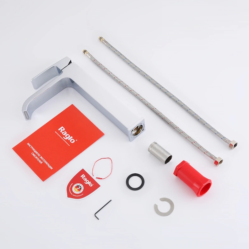 Смеситель для раковины высокий Raglo R02.15, хром от магазина Vanna-Vanna.ru!