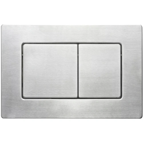 Кнопка смыва Veconi FLUSH V9, FLV9-9, 237х159х6, нержавеющая сталь, сталь брашинг от магазина Vanna-Vanna.ru!