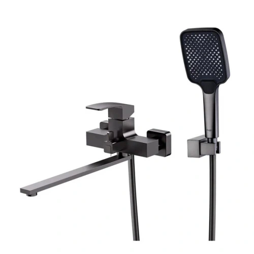 Смеситель для ванны Raglo R01.22.09, графит от магазина Vanna-Vanna.ru!