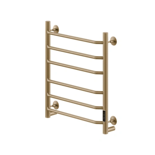 Полотенцесушитель электрический Veconi Cantu-A C6050G-A 500х600, золото матовое от магазина Vanna-Vanna.ru!