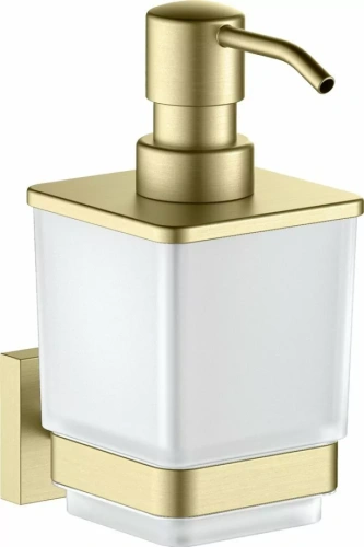 Дозатор для мыла Timo Selene 17039/17 подвесной, матовое золото от магазина Vanna-Vanna.ru!