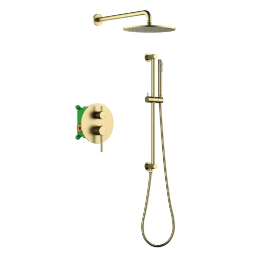 Душевой комплект Timo Saona SX-2309/17SM золото матовое от магазина Vanna-Vanna.ru!