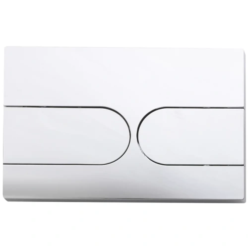 Кнопка смыва Veconi FLUSH V6, FLV6-C, 240х162х10, пластик, хром глянец от магазина Vanna-Vanna.ru!