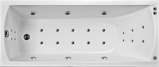 Ванна акриловая Vayer Milana 180x75 от магазина Vanna-Vanna.ru!