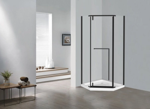 Душевой уголок ESBANO ESS-100PR-B 100х100х195 от магазина Vanna-Vanna.ru!