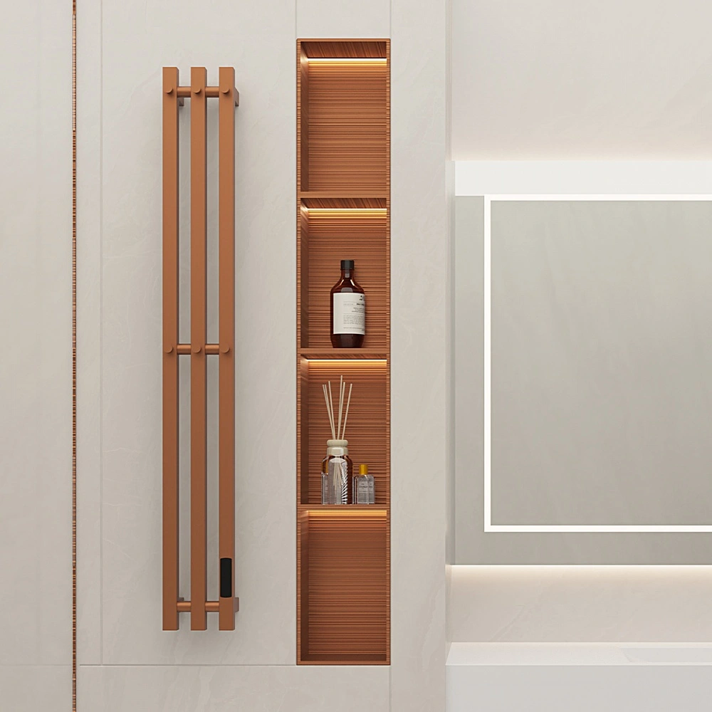 Полотенцесушитель электрический RAGLO R350.17.33 сенсорный с терморегулятором, матовая медь от магазина Vanna-Vanna.ru!