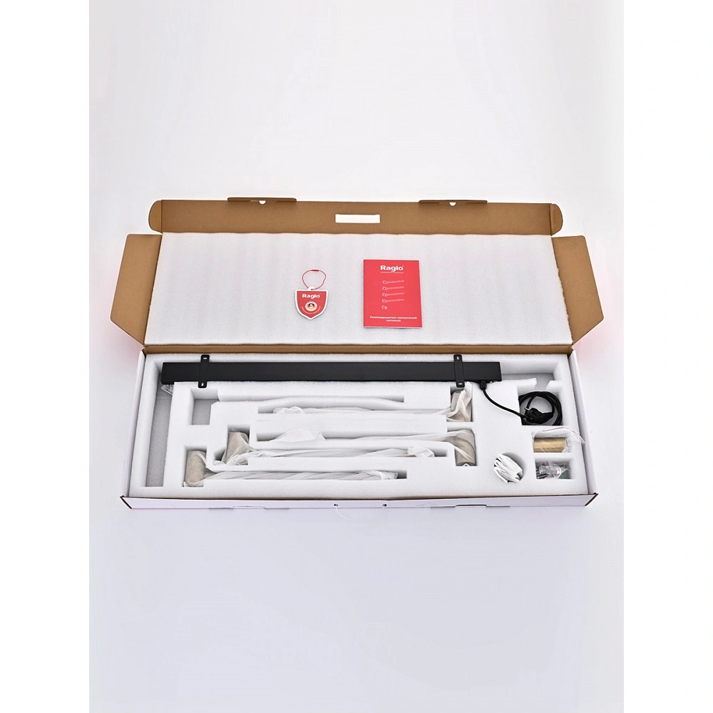 Полотенцесушитель электрический RAGLO R350.52.03 встраиваемый сенсорный с терморегулятором, сатин золотой от магазина Vanna-Vanna.ru!