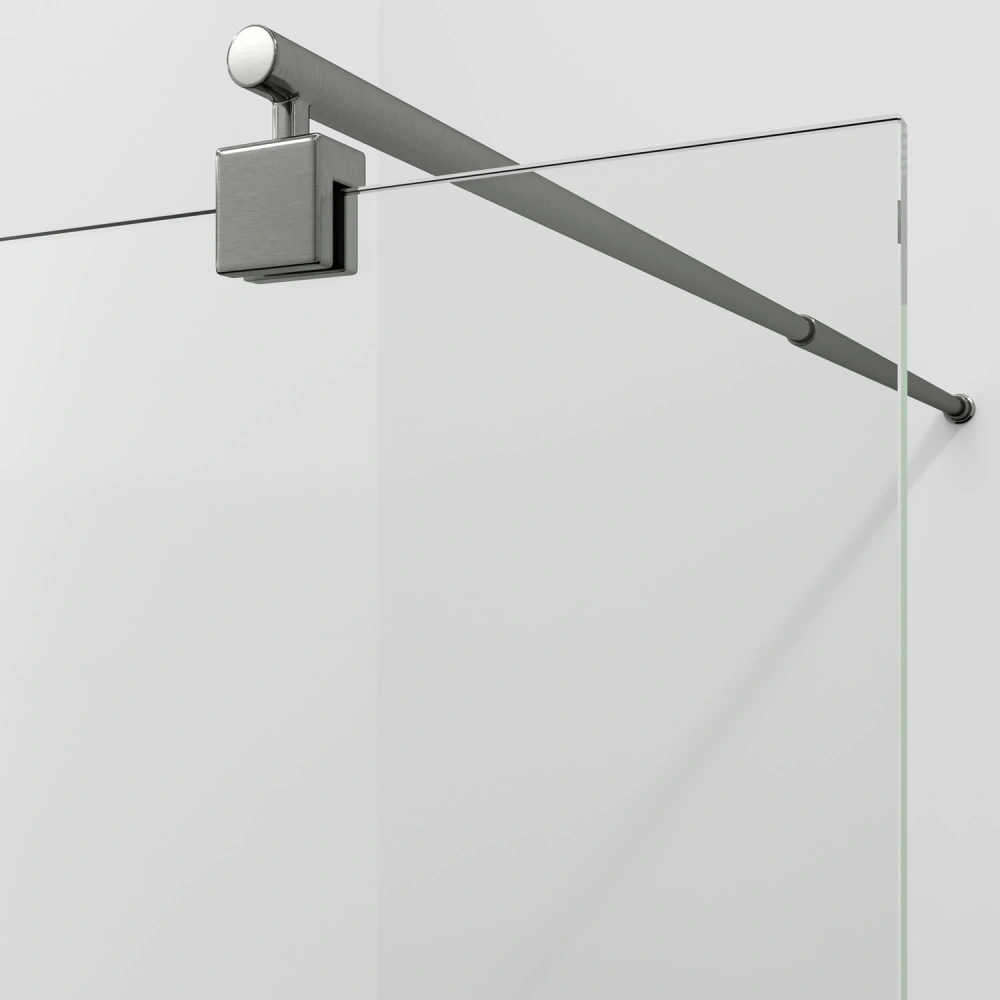 Душевая перегородка WasserKRAFT Rur 30W44GR, графит от магазина Vanna-Vanna.ru!