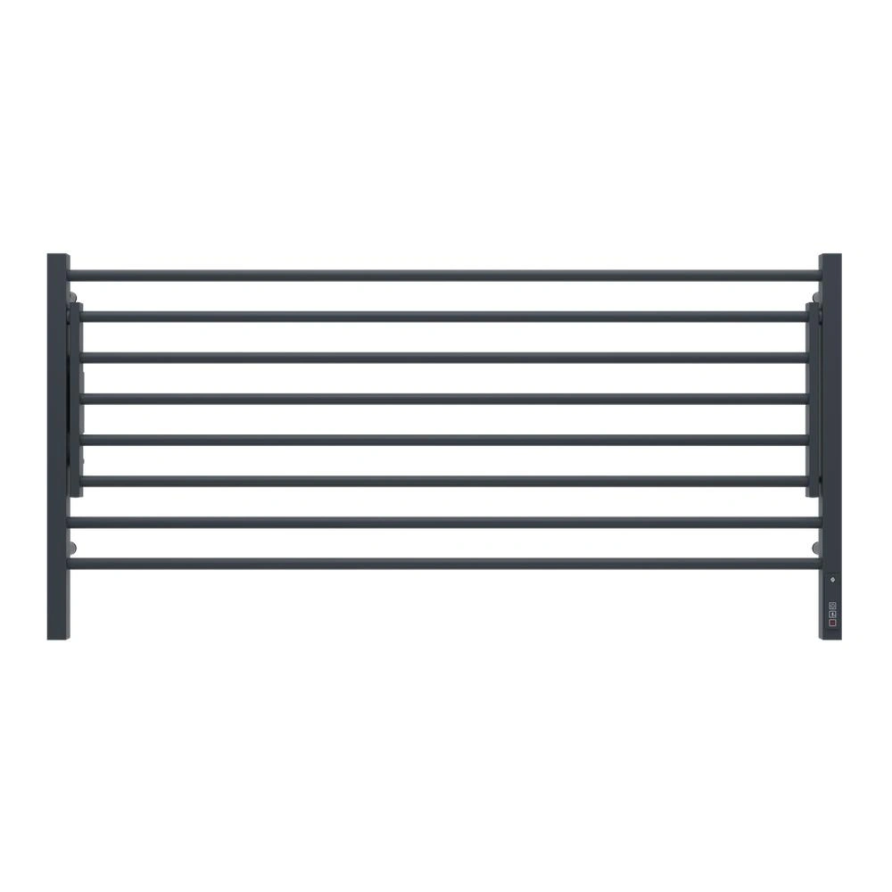 Полотенцесушитель электрический с полкой Terminus Горизонт П8 120х60 КС, черный муар от магазина Vanna-Vanna.ru!