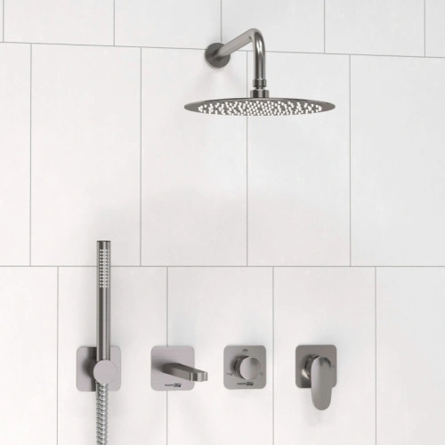 Душевой комплект WasserKRAFT Spree A1451.273.274.097.121.275.100.276 никель от магазина Vanna-Vanna.ru!