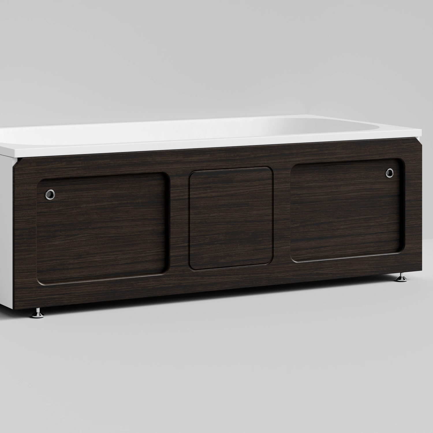 Экран под ванну Vod-ok Хит 170 раздвижной венге от магазина Vanna-Vanna.ru!