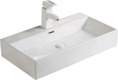 Раковина SantiLine SL-1093 накладная, белая от магазина Vanna-Vanna.ru!