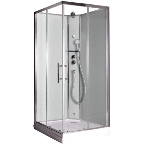 Душевая кабина Timo Premium ILMA 109 с крышей, хамам и стульчиком 90*90*222 от магазина Vanna-Vanna.ru!