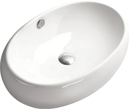 Раковина SantiLine SL-1036 накладная, белая от магазина Vanna-Vanna.ru!