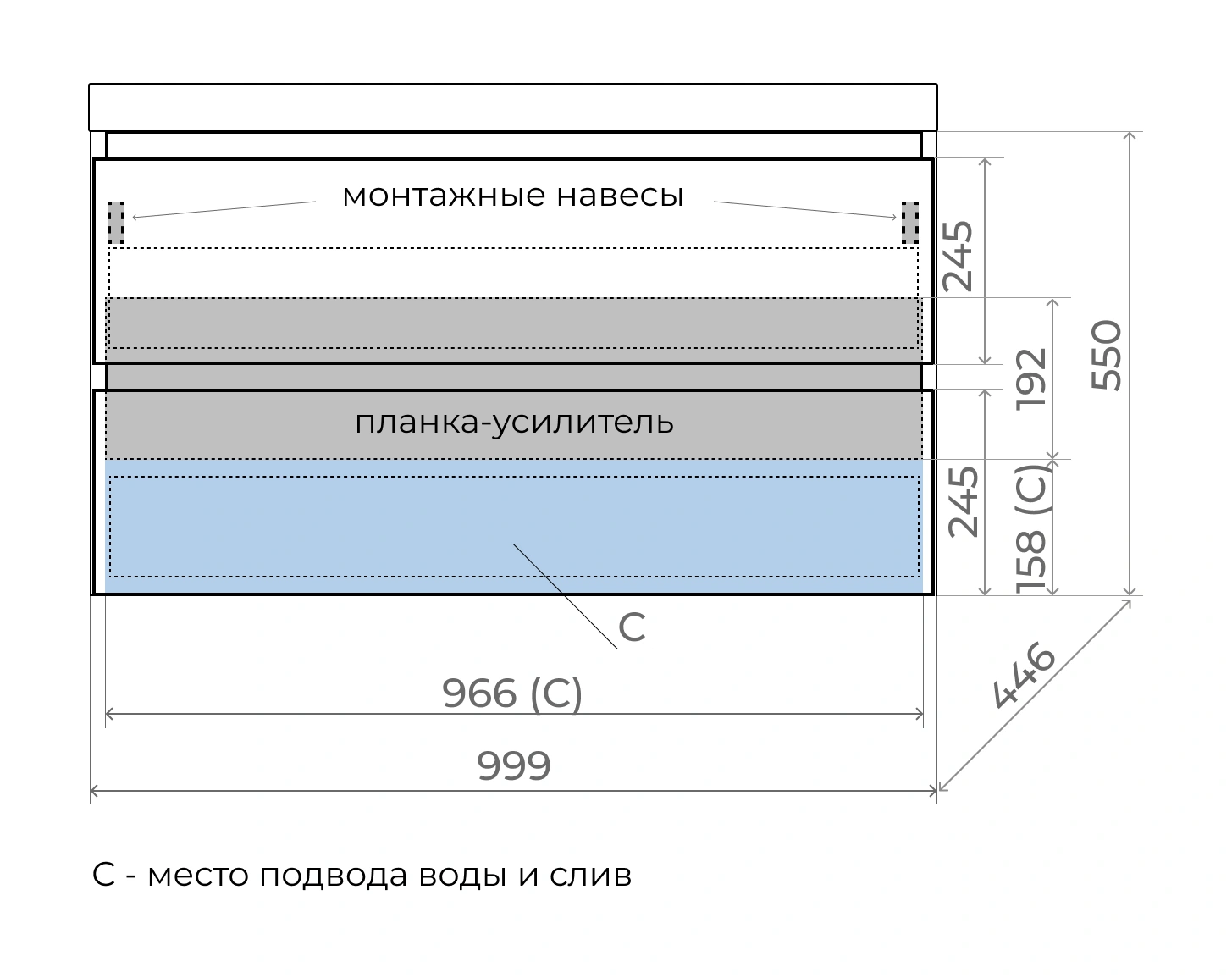 Тумба подвесная Style Line Манхэттен 100 Эмаль, с раковиной Asti 100 кварц/серый шелк, олива от магазина Vanna-Vanna.ru!