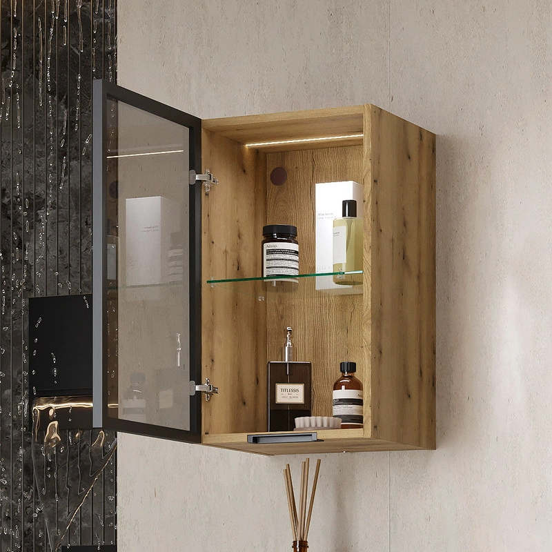 Мини-пенал подвесной EQUIL Strong 36 подвесной, R/L, 1 дв., дуб эвок от магазина Vanna-Vanna.ru!