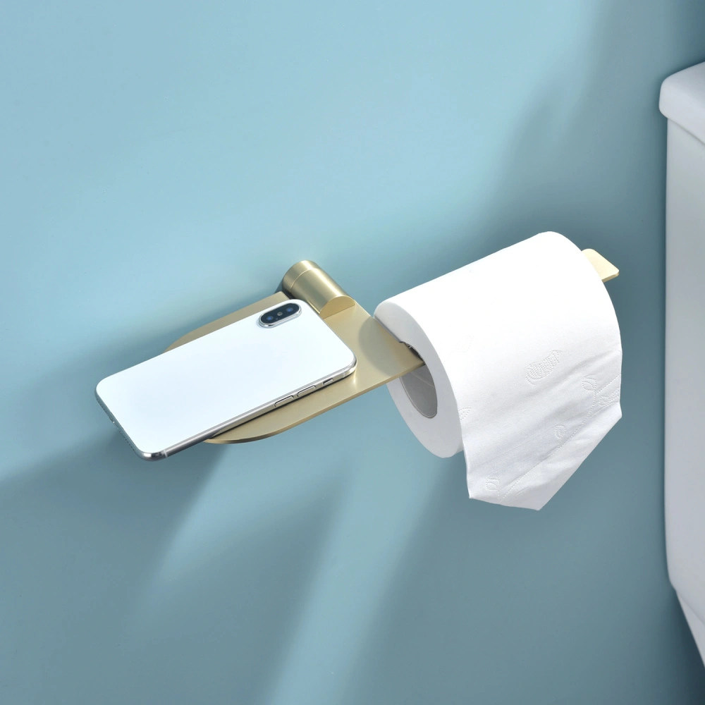 Держатель для туалетной бумаги Raglo R300.03.03, золотой сатин от магазина Vanna-Vanna.ru!