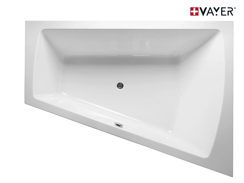 Ванна акриловая Vayer Trinity 170х130 R правая