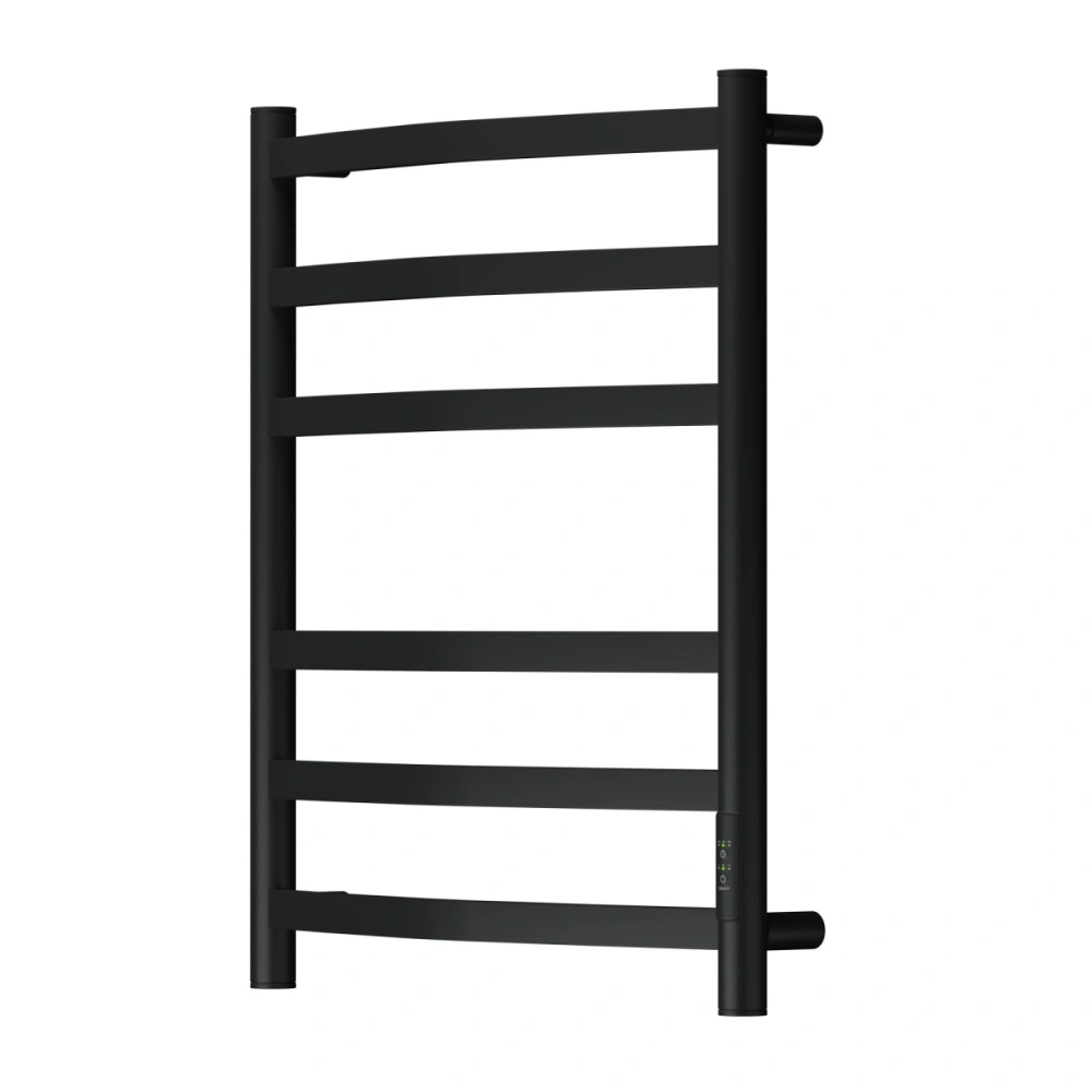 Полотенцесушитель электрический APEXTERMO Umbra UM00165BM 600x500, черный матовый от магазина Vanna-Vanna.ru!