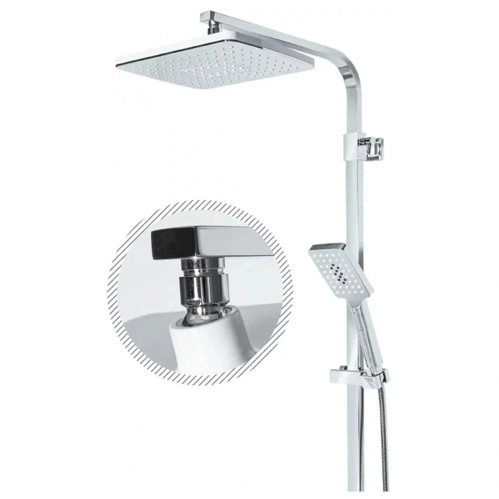 Душевая система Grocenberg GB7007WC, белый/хром от магазина Vanna-Vanna.ru!