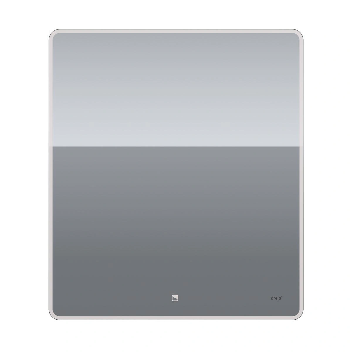 Зеркало Dreja Point 70x80 см, белый от магазина Vanna-Vanna.ru!