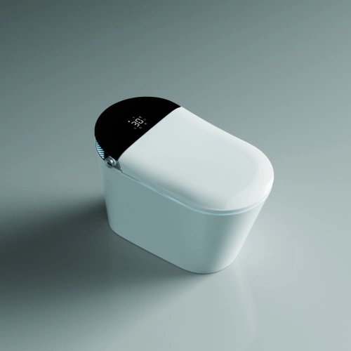 Унитаз Timo TЕ-741B электронный с биде, напольный, приставной, белый от магазина Vanna-Vanna.ru!