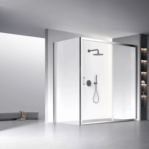 Душевой угол Veconi Rovigo RV-060, 1900х1200х1950, хром, стекло прозрачное